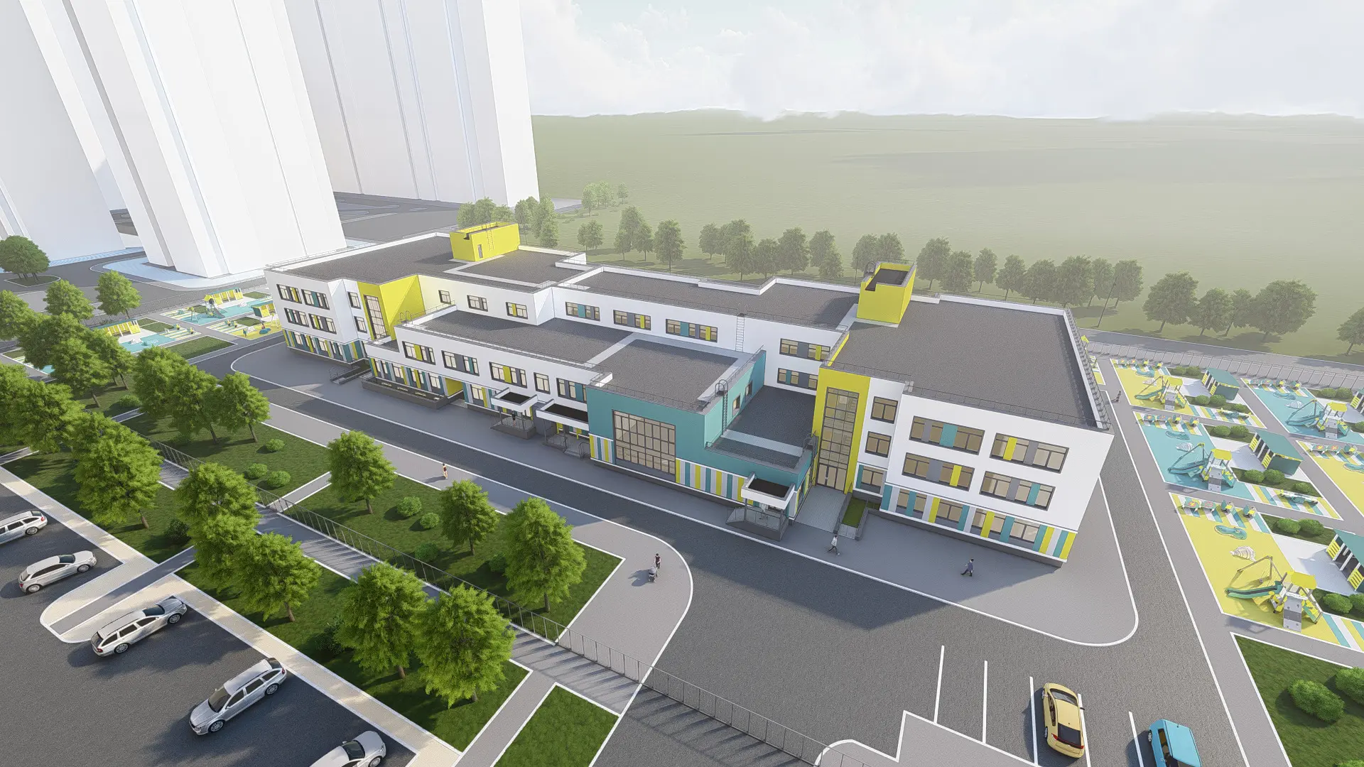 Становится известным, каким образом будет оформлен детский сад в районе «Амград» в Самаре